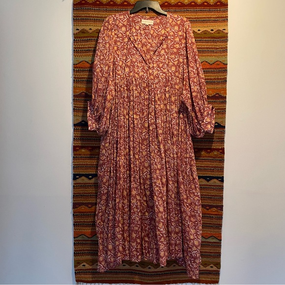 Daughters of India Women Kyra Midi Dress Sumac XL - Picture 4 of 8